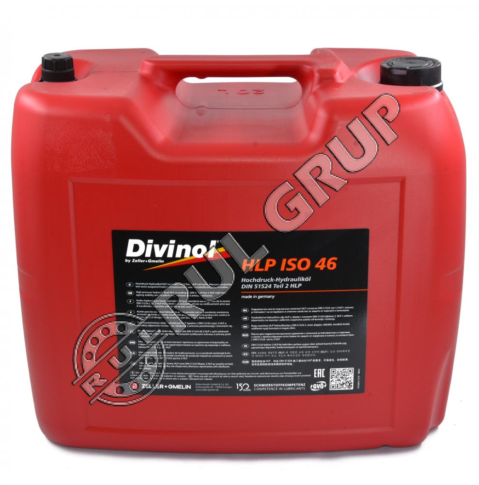 ULEI HIDRAULIC HLP 46 ISO (DIN 51 524 part 2, HLP) 20L DIVINOL